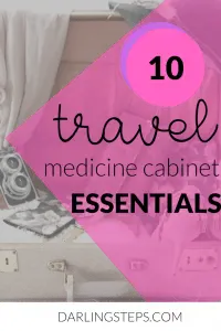 Travel Medicine Cabinet Essentials 2
