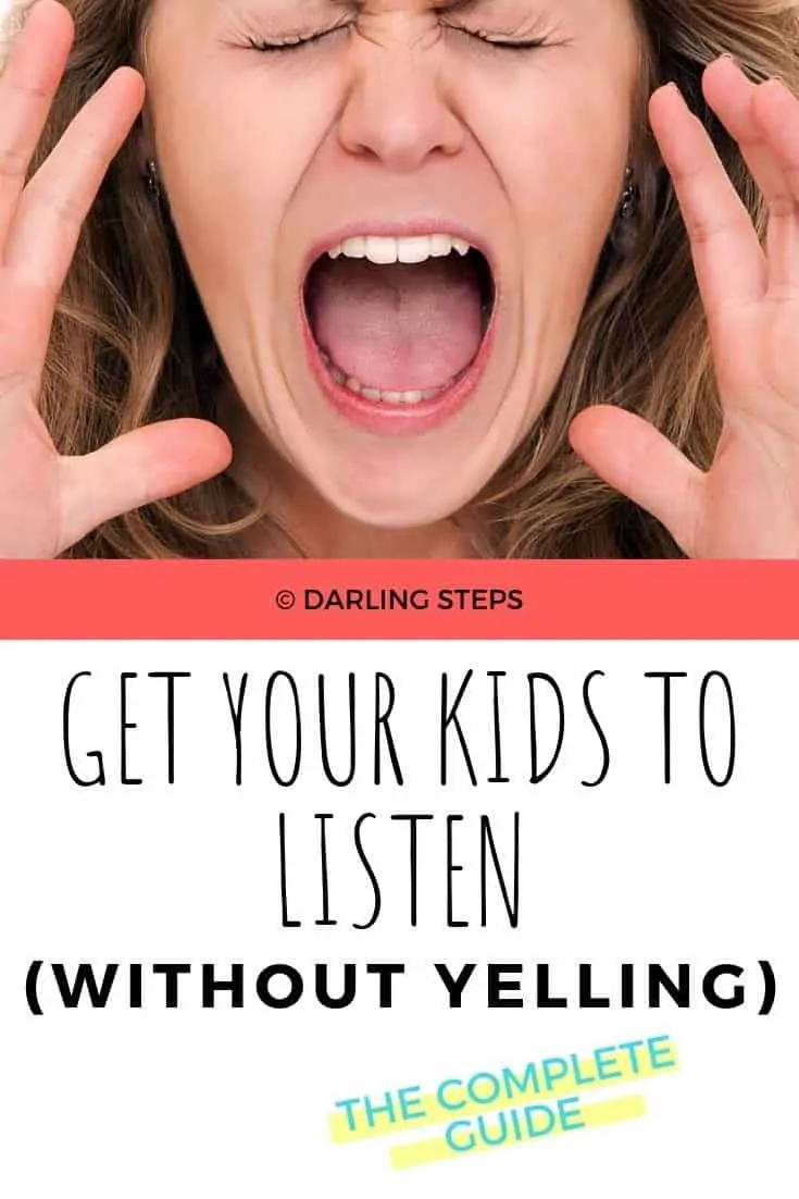 Get kids to listen without yelling