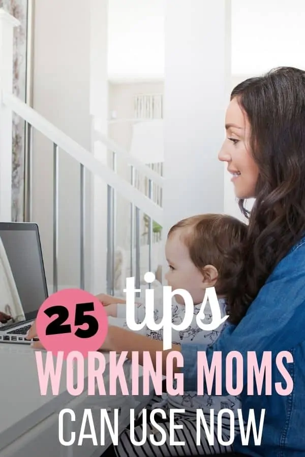 working mom tips 2020