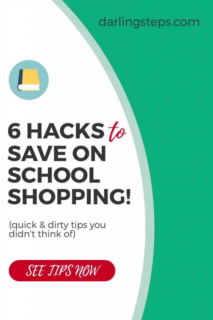 6 Hacks to Save on Back-to-School Shopping 2